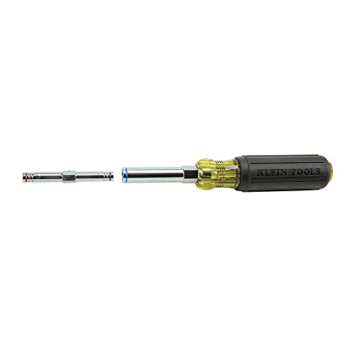 Klein Tools 32801 5-In-1 Heavy Duty Multi-Nut Driver With Hollow S...