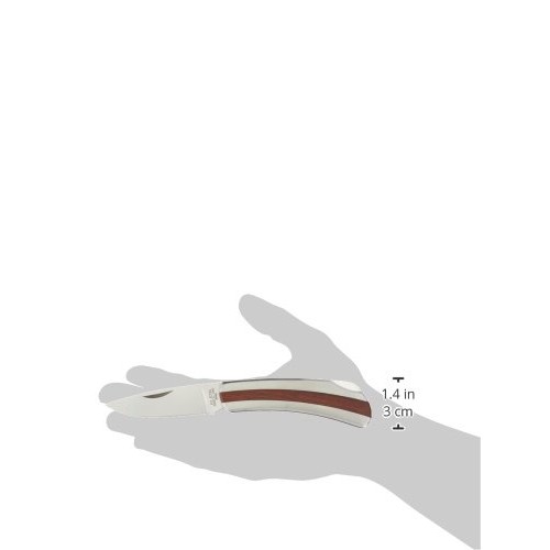 Klein Tools 44034 Pocket Knife with Rosewood Insert Handle, 2-5/8-...