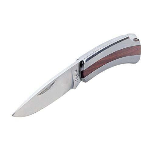 Klein Tools 44034 Pocket Knife with Rosewood Insert Handle, 2-5/8-...