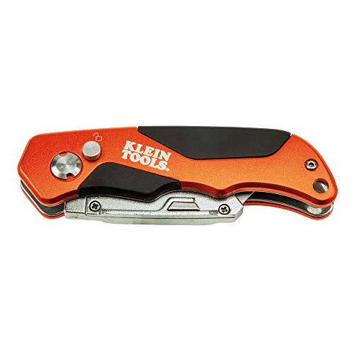 Klein Tools 44131 Folding Utility Knife, Heavy Duty, Triple Ground...