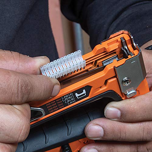 Klein Tools 450-100 Heavy Duty Stapler for Voice, Data, Video and ...
