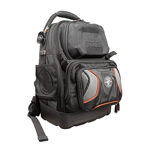 Klein Tools 55485 Backpack Tool Bag, Durable Electrician Tool Bag ...