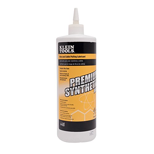 Klein Tools 56117 Premium Synthetic Wax Wire and Cable Pulling Lub...