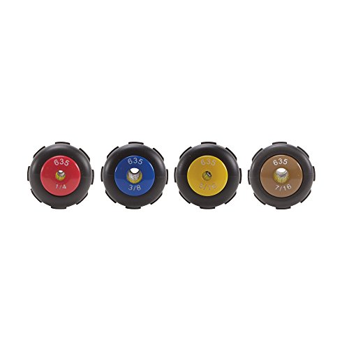 Klein Tools 635-4 Heavy Duty Magnetic Nut Driver Set with Full Hol...