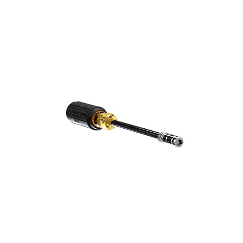 Klein Tools 65129 2-in-1 Nut Driver, Hex Head Slide Drive, 6-Inch