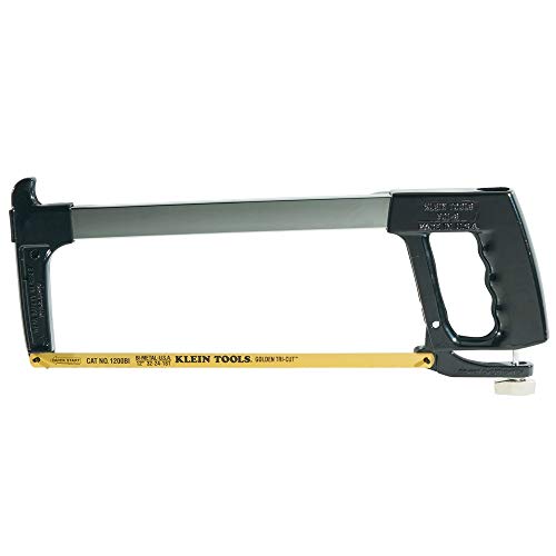 Klein Tools 701-S Dual Purpose Hacksaw 3-In-1 Blade With Pivot Loc...