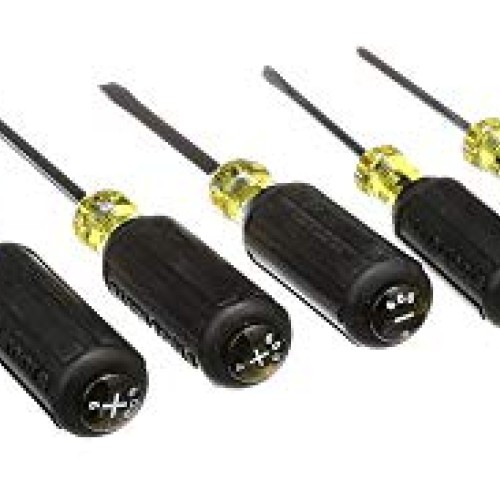 Klein Tools 80021 Tool Set, Screwdriver and Nut Driver Tool Kit wi...