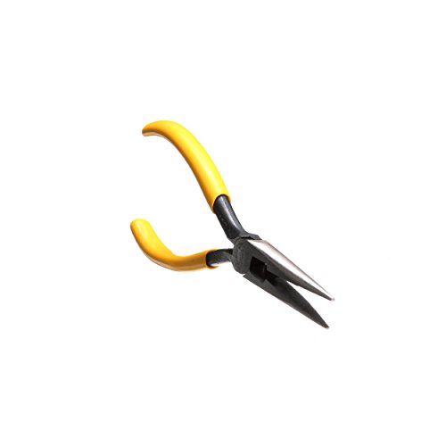 Klein Tools D203-7 Long Nose Side-Cutter Stripping Pliers, Inducti...