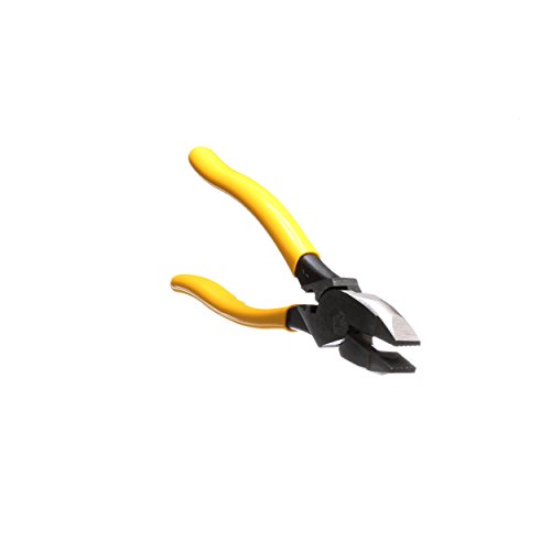 Klein Tools D213-9NE-CR Linemans Crimping Pliers, Streamlined Hig...