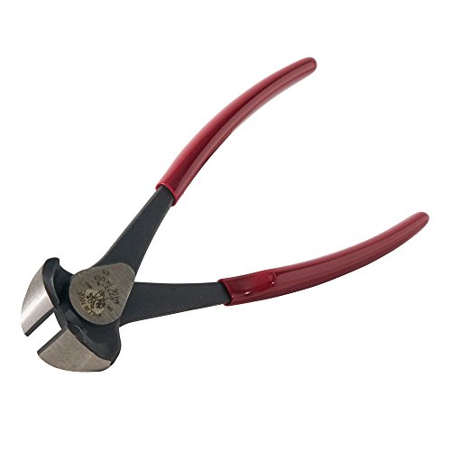 Klein Tools D232-8 End-Cutting Pliers, High-Leverage Wide Throat C...