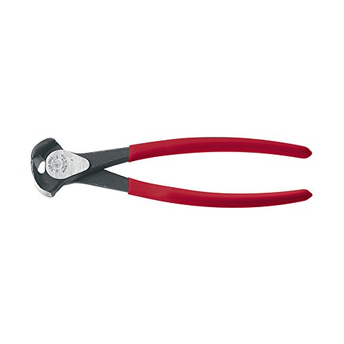 Klein Tools D232-8 End-Cutting Pliers, High-Leverage Wide Throat C...