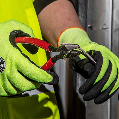Klein Tools D252-6 Pliers, Diagonal Cutting Pliers with Short Jaws...