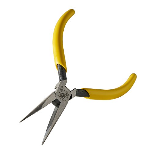Klein Tools D307-51/2C Long-Nose Pliers, Slim, 1/32-Inch Point Dia...