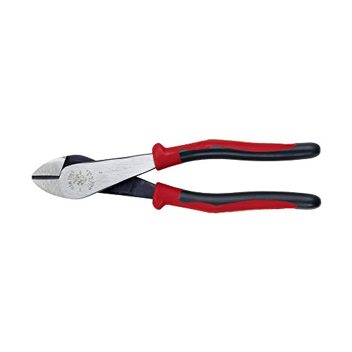 Klein Tools J228-8 Pliers, Diagonal Cutting Pliers with Dual-Mater...