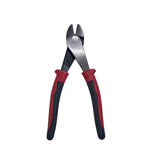 Klein Tools J248-8 Pliers, Diagonal Cutting Pliers with Angeled He...