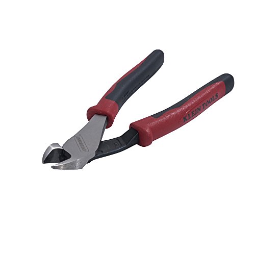 Klein Tools J248-8 Pliers, Diagonal Cutting Pliers with Angeled He...