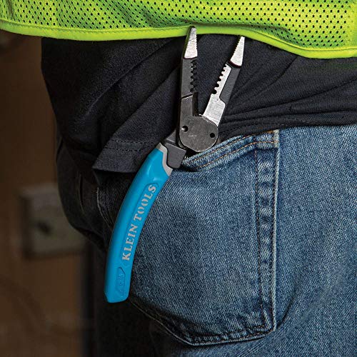 Klein Tools K12035 Klein-Kurve Wire Cutters, Heavy Duty Wire Strip...