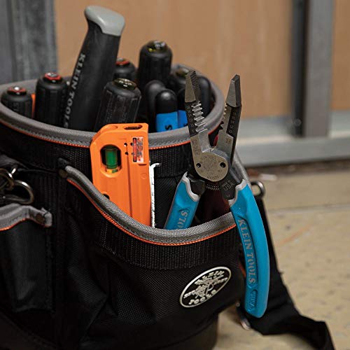 Klein Tools K12035 Klein-Kurve Wire Cutters, Heavy Duty Wire Strip...