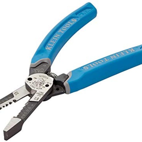 Klein Tools K12035 Klein-Kurve Wire Cutters, Heavy Duty Wire Strip...