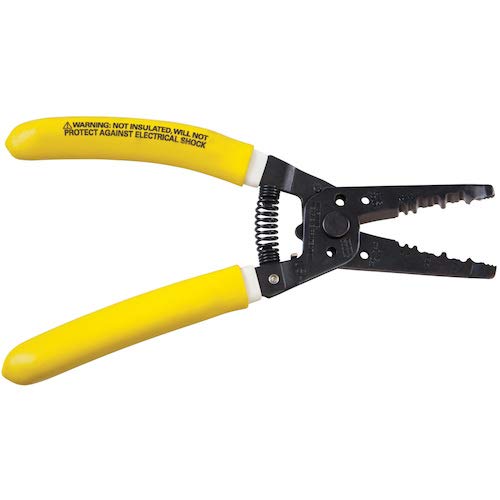 Klein Tools K1412 Wire Cutter / Wire Stripper, Dual NM Cable Strip...