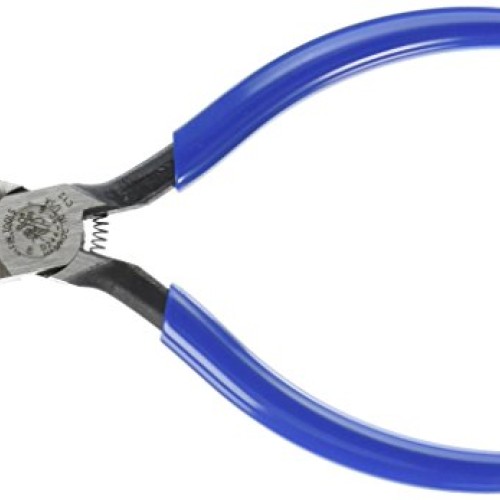 Klein Tools Pliers, Electronics Diagonal Flush Cutters, 5-Inch D24...