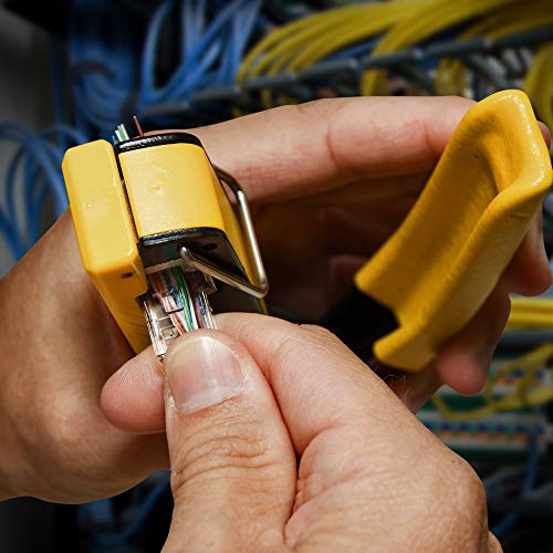 Klein Tools VDV226-005 Compact Pass-Thru Crimper, Modular Crimper ...
