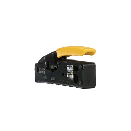 Klein Tools VDV226-107 Compact Ratcheting Modular Data Cable Crimp...