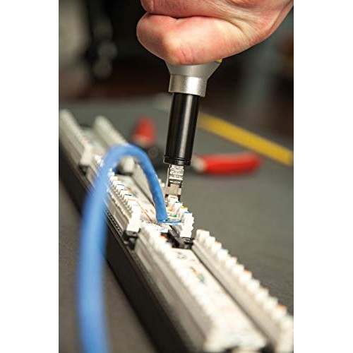 Klein Tools VDV427-822 Impact Punchdown Tool Kit for 110 and 66 Pa...