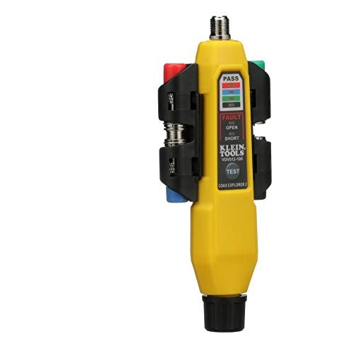 Klein Tools VDV512-101 Explorer 2 Coax Tester Kit, Includes Cable ...