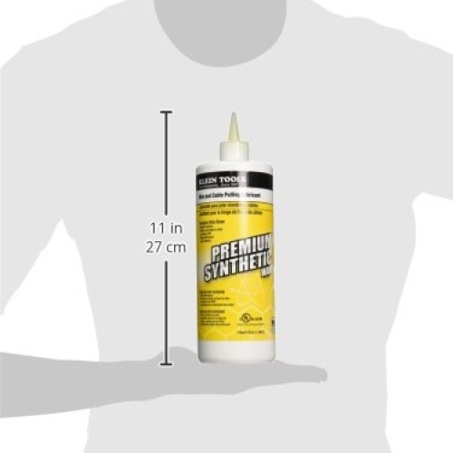 Premium Synthetic Wax Wire and Cable Pulling Lubricant, 1-Quart Sq...