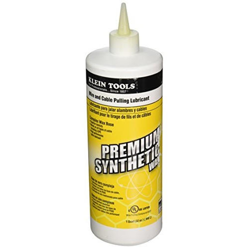 Premium Synthetic Wax Wire and Cable Pulling Lubricant, 1-Quart Sq...