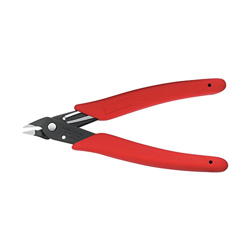 Klein Tools D275-5 Lightweight Flush Cutter, Up to 16 AWG, Grips D...