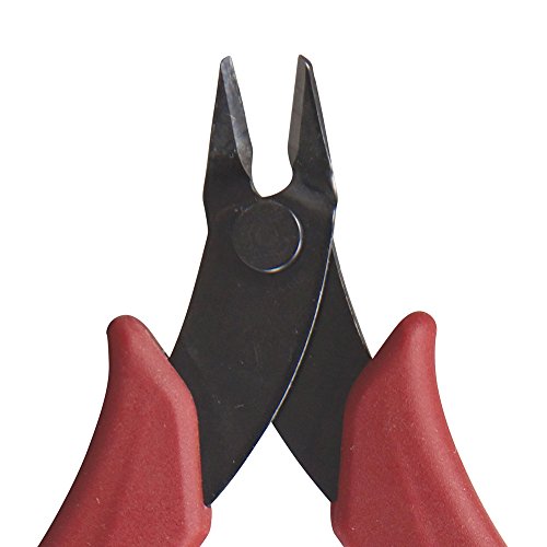 Klein Tools D275-5 Lightweight Flush Cutter, Up to 16 AWG, Grips D...