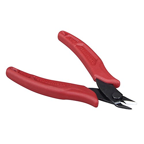 Klein Tools D275-5 Lightweight Flush Cutter, Up to 16 AWG, Grips D...