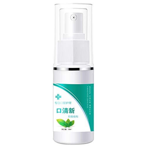 KLFGJ Breath Freshen Spray Oral Cleaning Spray, Portable Fresh Bre...