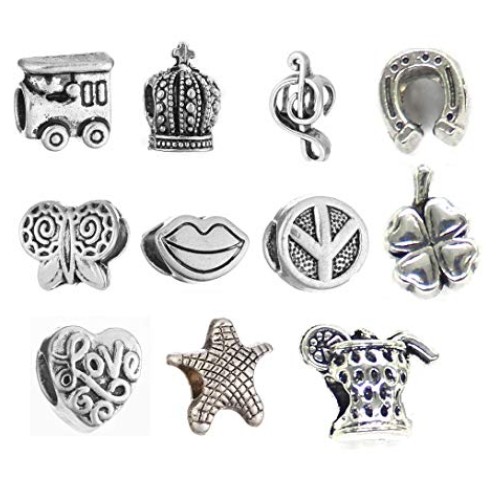 Charm Bracelet Making Kit,Jewelry Making Supplies Beads,Unicorn/Me...