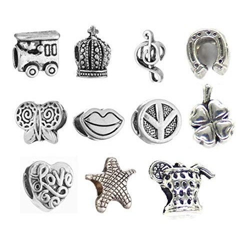 Charm Bracelet Making Kit,Jewelry Making Supplies Beads,Unicorn/Me...