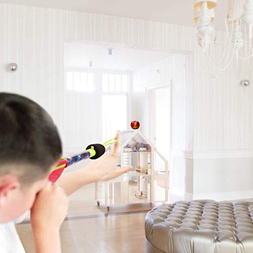 Finger Rockets,Flying 6 Pack LED Foam Rocket Launchers for Kids,Gi...