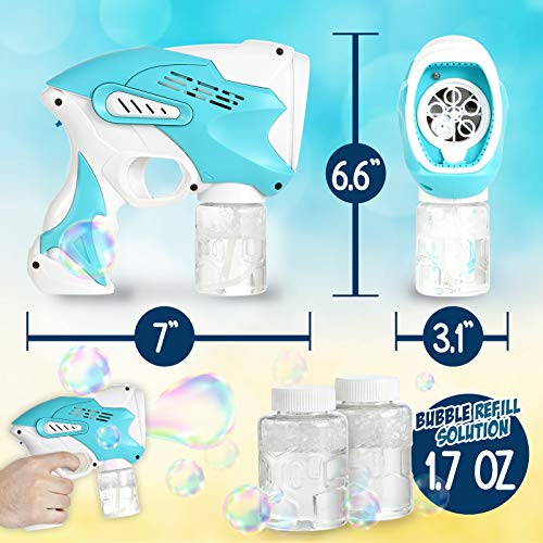 Bubble Machine with Music and Light, Bubble Maker Blaster ...