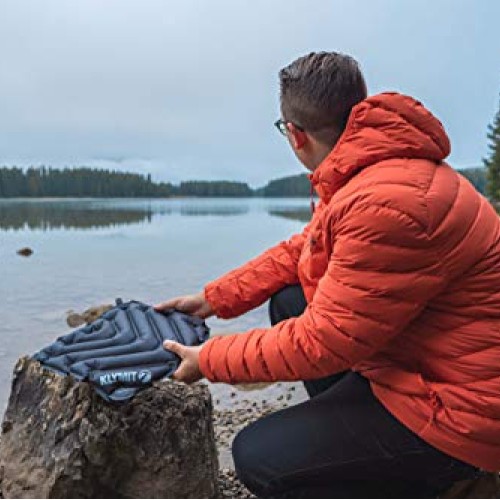 Klymit V Seat, Lightweight Inflatable Travel Cushion, Best for Cam...