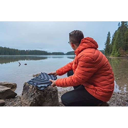 Klymit V Seat, Lightweight Inflatable Travel Cushion, Best for Cam...