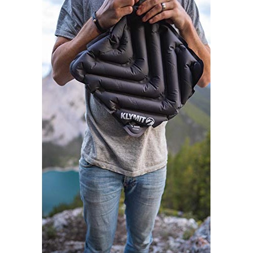 Klymit V Seat, Lightweight Inflatable Travel Cushion, Best for Cam...