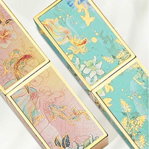 Phoenix Reborn Gold Foil Washi Tape Set, 3 Rolls of Decorative Col...