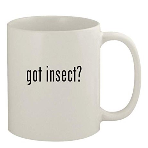 got insect? - 11oz Ceramic White Coffee Mug, White