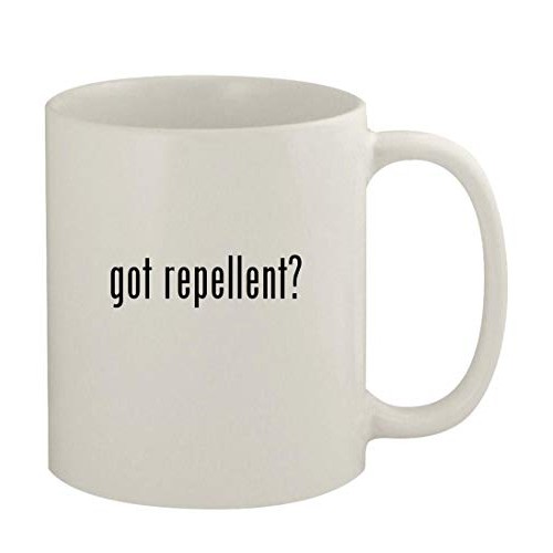 got repellent? - 11oz Ceramic White Coffee Mug, White