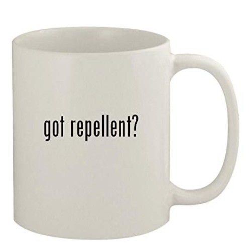 got repellent? - 11oz Ceramic White Coffee Mug, White