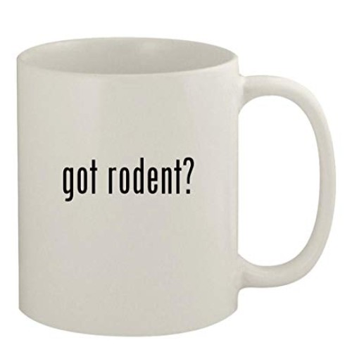 got rodent? - 11oz Ceramic White Coffee Mug, White