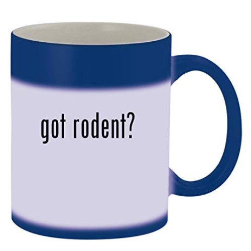 got rodent? - 11oz Magic Color Changing Mug, Blue