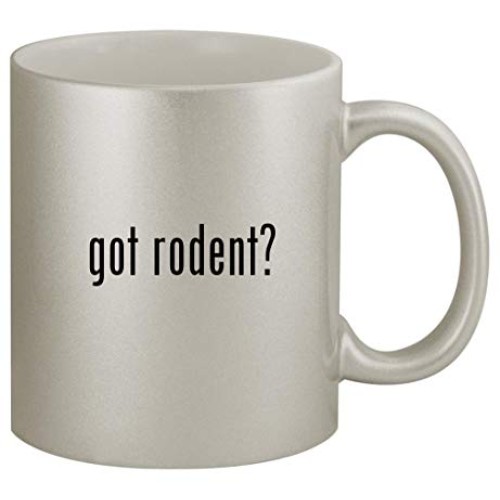 got rodent? - 11oz Silver Coffee Mug Cup