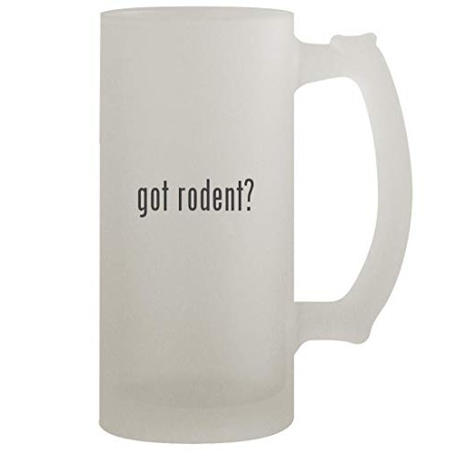 got rodent? - 16oz Frosted Beer Stein, Frosted